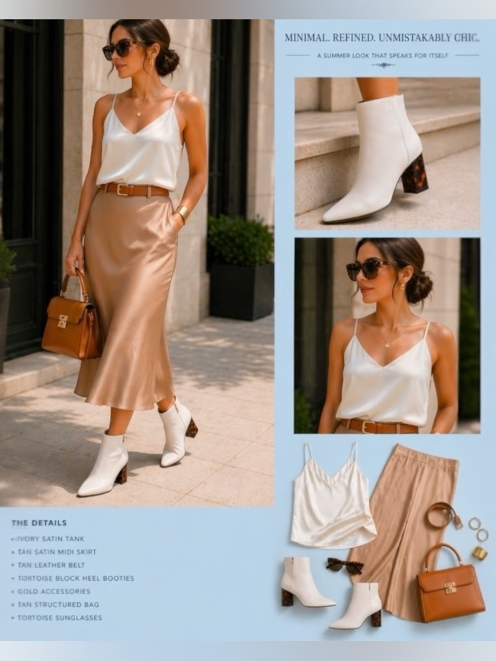 J. Crew White Leather Pointed-Toe Ankle Boots with Tortoise Block Heel